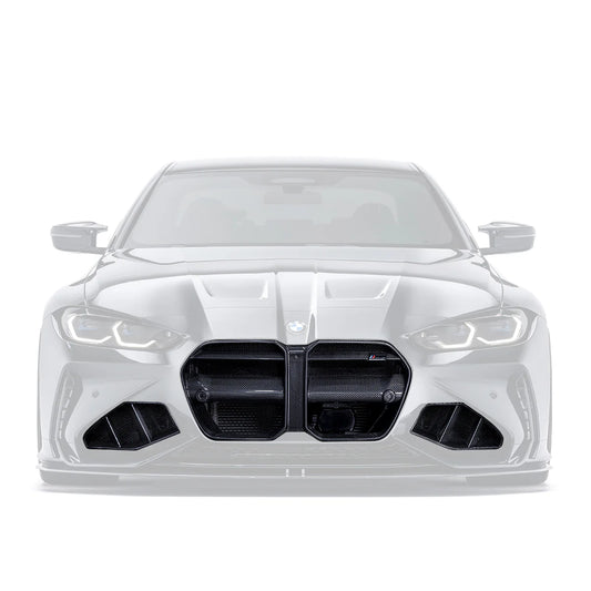 BMW G8X M3/M4 FRONT BUMPER CARBON FIBER GRILLE & DUCT VENTS