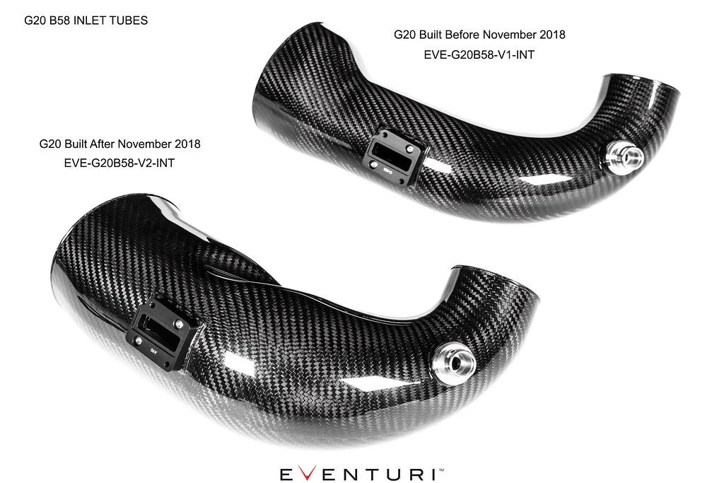 Eventuri BMW G2X / G42 M40i B58 Black Carbon Intake System - Post Nov 2018+