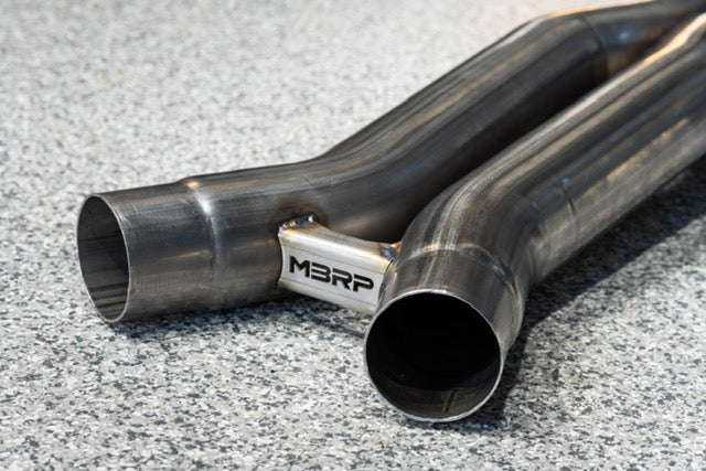 MBRP 3-INCH AXLE-BACK CARBON FIBER TIP QUAD EXHAUST & RESONATOR BYPASS