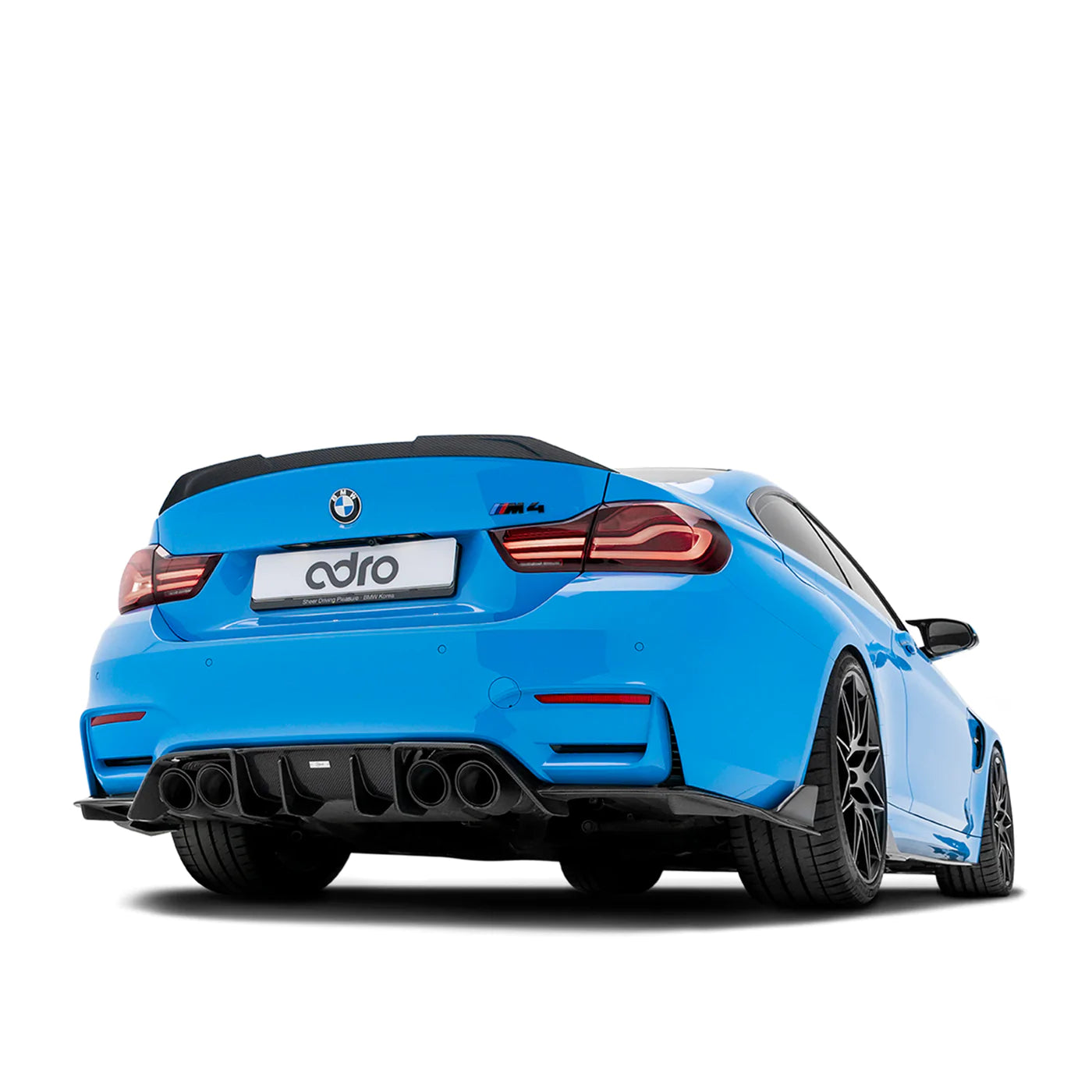 ADRO M4 F82 PREPREG CARBON FIBER TRUNK SPOILER