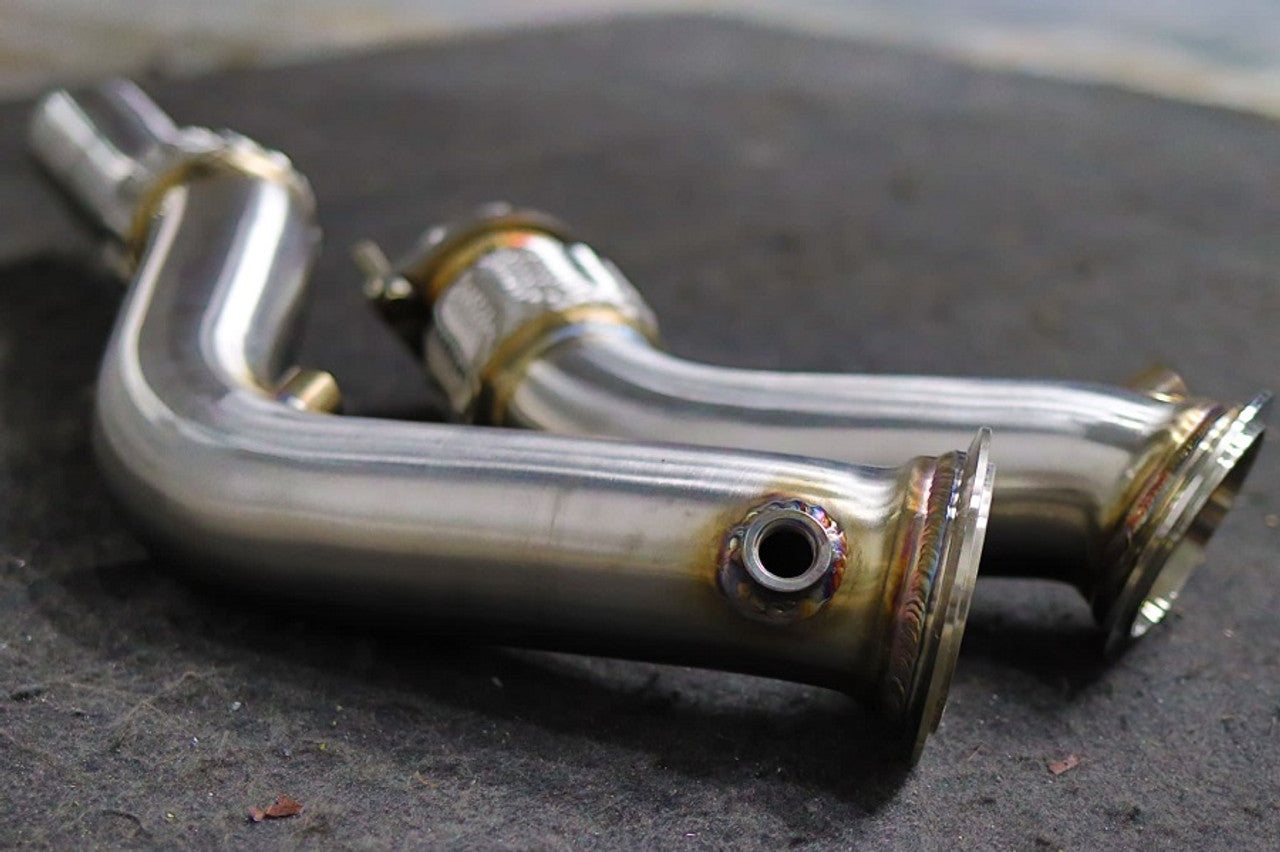 FP AUTO BMW S55 DOWNPIPES M2C M3 M4 W/ FLEX SECTION