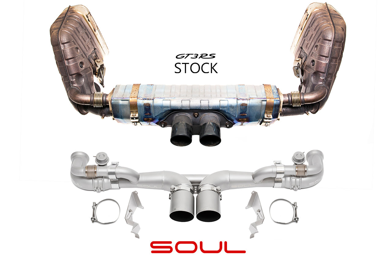 Porsche 991 GT3 / GT3 RS / 911R SOUL Modular Competition Exhaust Package
