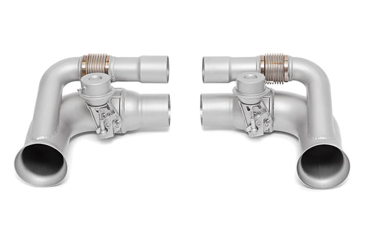 Porsche 991 GT3 / GT3 RS / 911R SOUL Valved Side Muffler Bypass Pipes