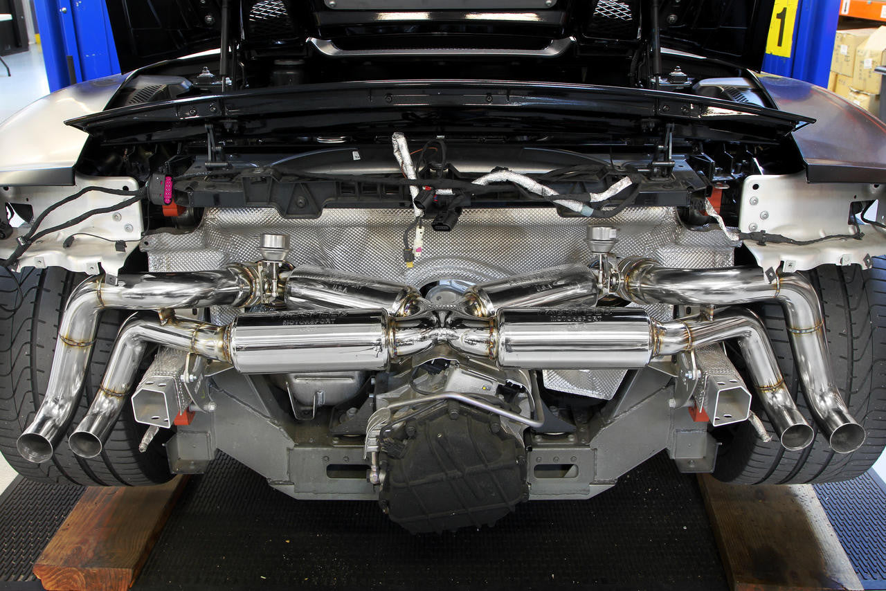 Fabspeed Audi R8 V8 Valvetronic Supersport X-Pipe Exhaust System (2007-2012)