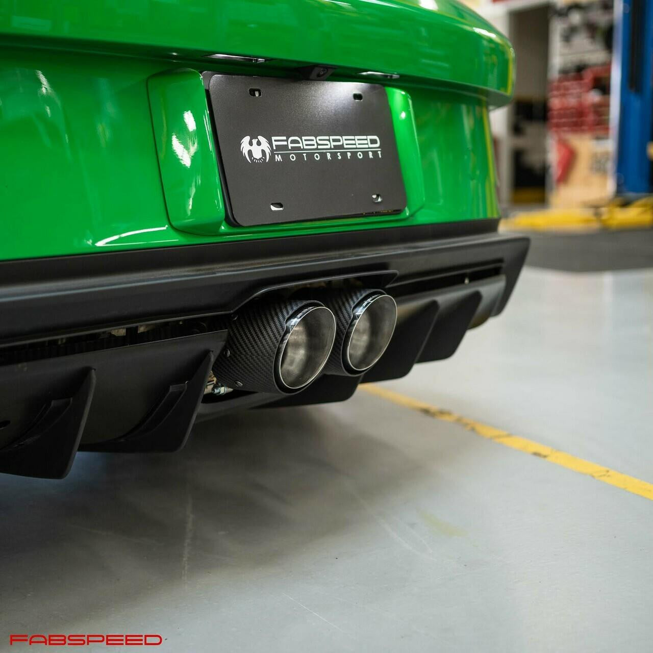 Fabspeed Porsche 992 GT3 Deluxe Dual Style Tips (2022+)
