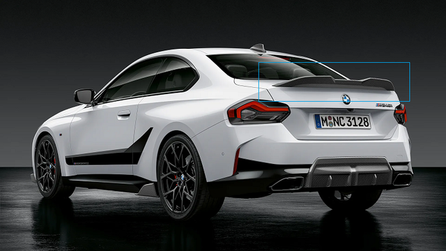 BMW 2 Series G42 & M2 G87 Genuine M Performance Carbon Fibre Rear Spoiler  (2021+)