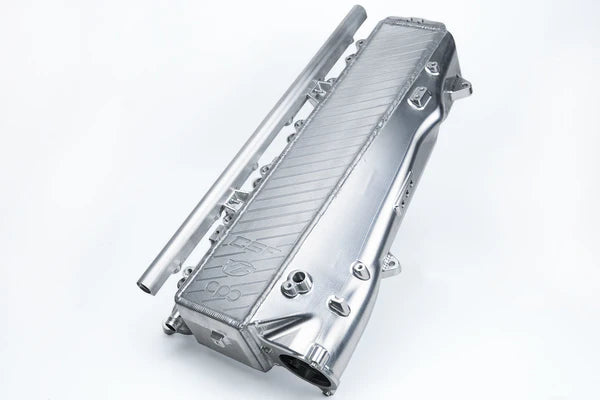 CSF - A90 Supra / BMW B58 Charge-Air Cooler Manifold - Raw Billet