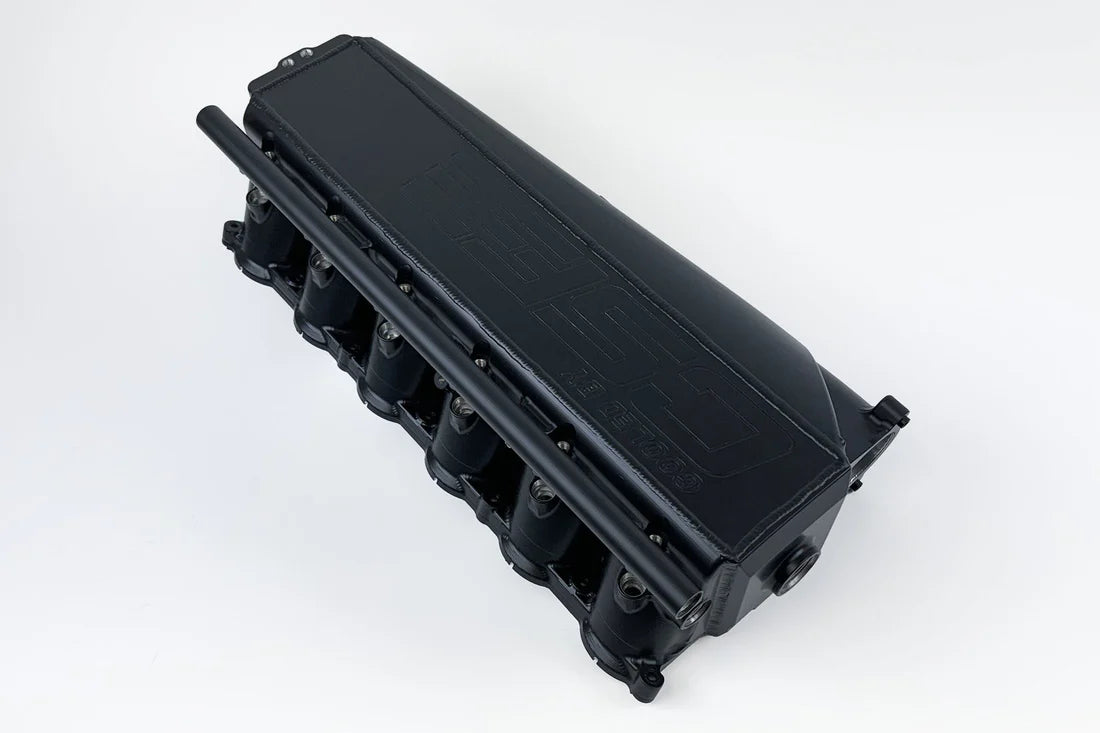 CSF - BMW Gen 2 B58 Race X Charge Air Cooler Manifold - Thermal Dispersion Black