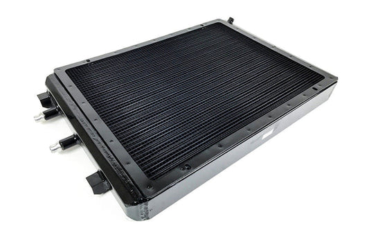 CSF - BMW F8X M3/M4 Front Mount Heat Exchanger w/ rock guard - Black