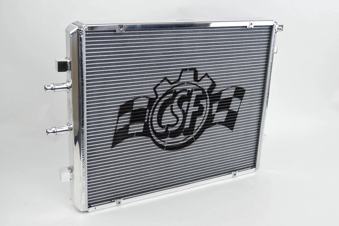 CSF - BMW F8X M3/M4 Front Mount Heat Exchanger w/ rock guard - Silver