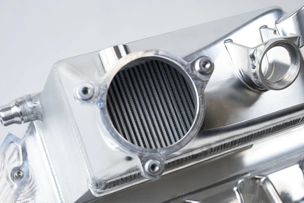 CSF - BMW S58 "Level-Up" Charge Air Cooler Manifold - Thermal Dispersion Black