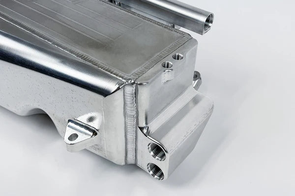 CSF - BMW Gen 2 B58 Race X Charge Air Cooler Manifold - Raw Billet