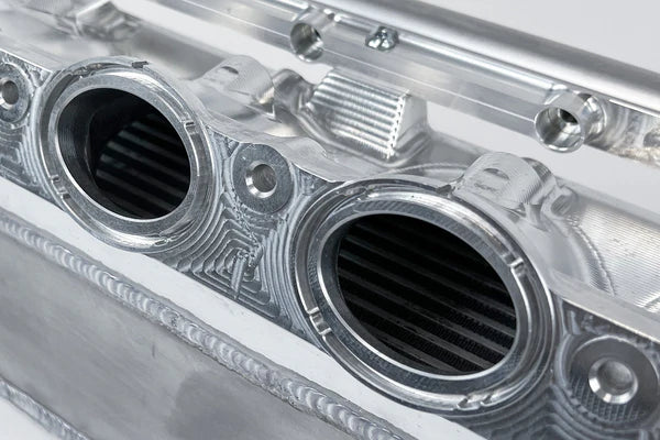 CSF - BMW Gen 2 B58 Race X Charge Air Cooler Manifold - Raw Billet