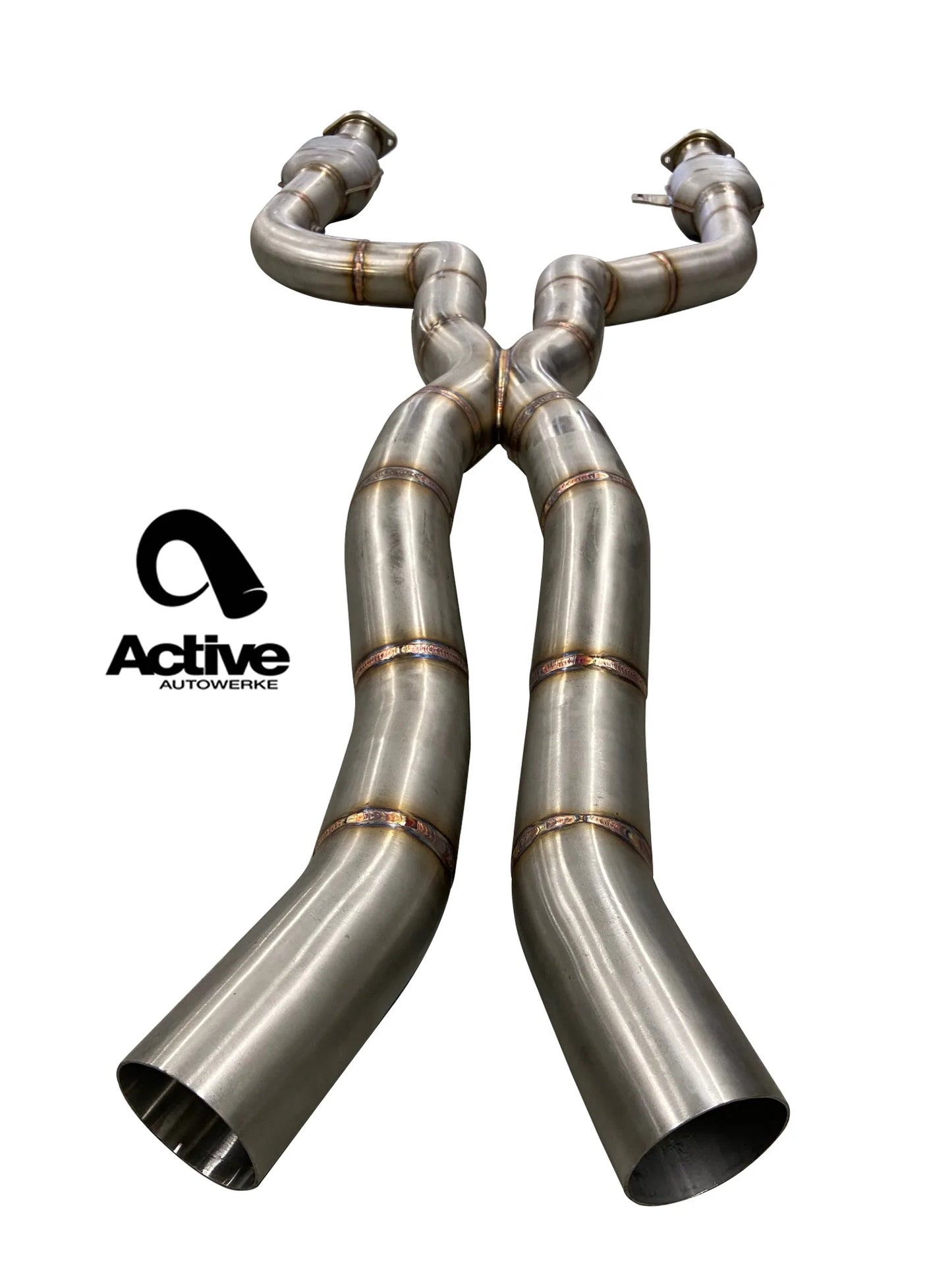 ACTIVE AUTOWERKE G80/G82 M3/M4 SIGNATURE MID-PIPE WITH X-PIPE