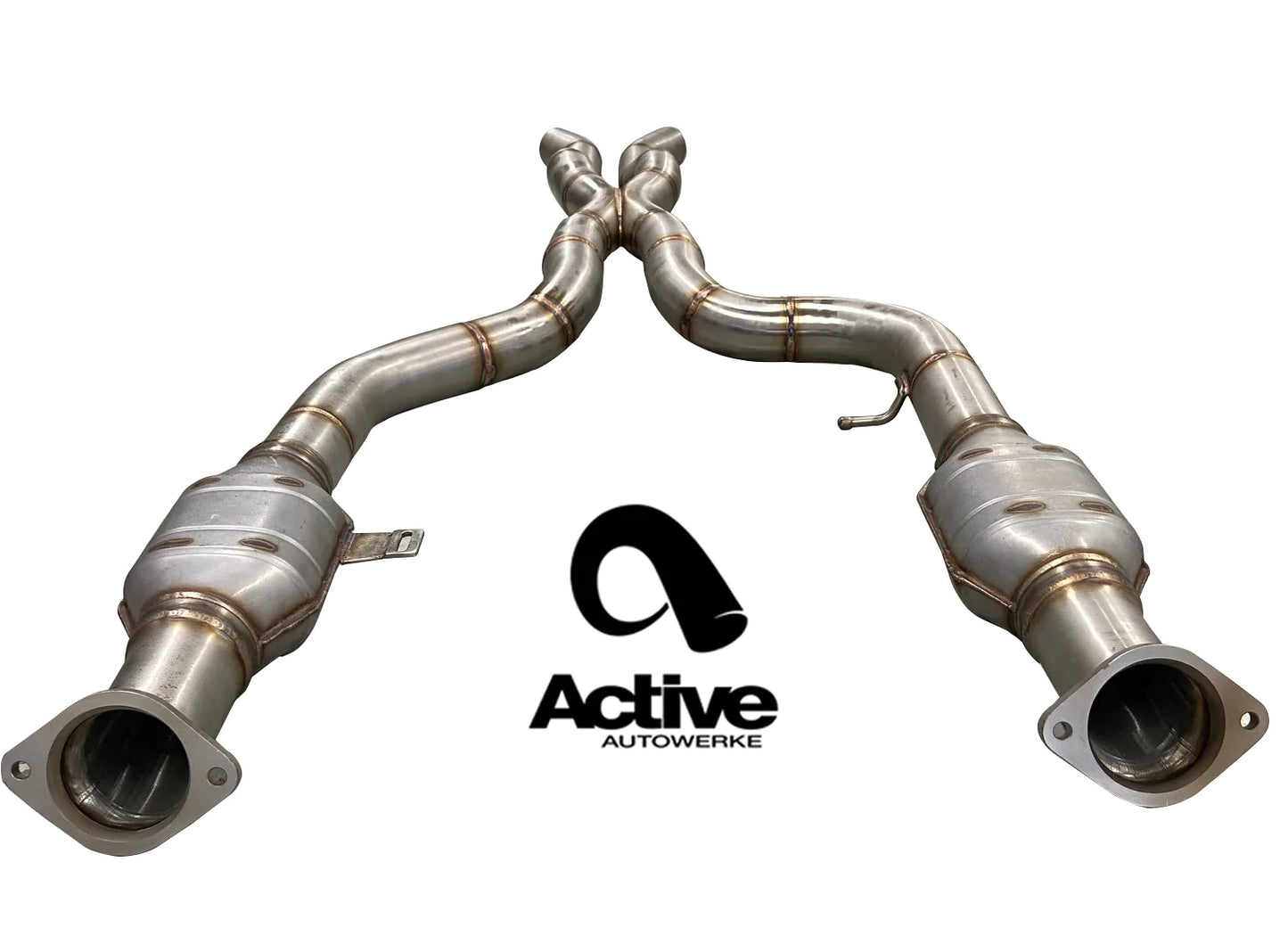 ACTIVE AUTOWERKE G80/G82 M3/M4 SIGNATURE MID-PIPE WITH X-PIPE