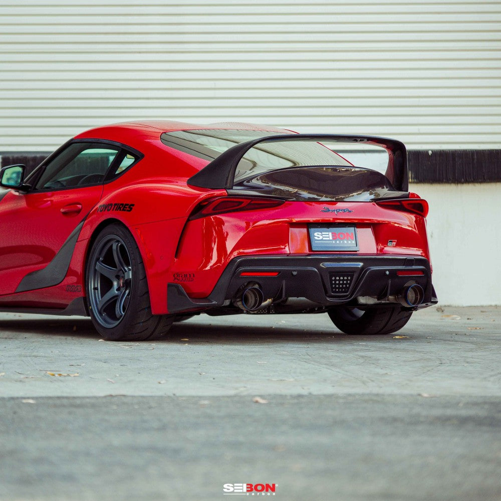 MB-STYLE CARBON FIBER REAR SPOILER FOR 2020-2023 TOYOTA GR SUPRA