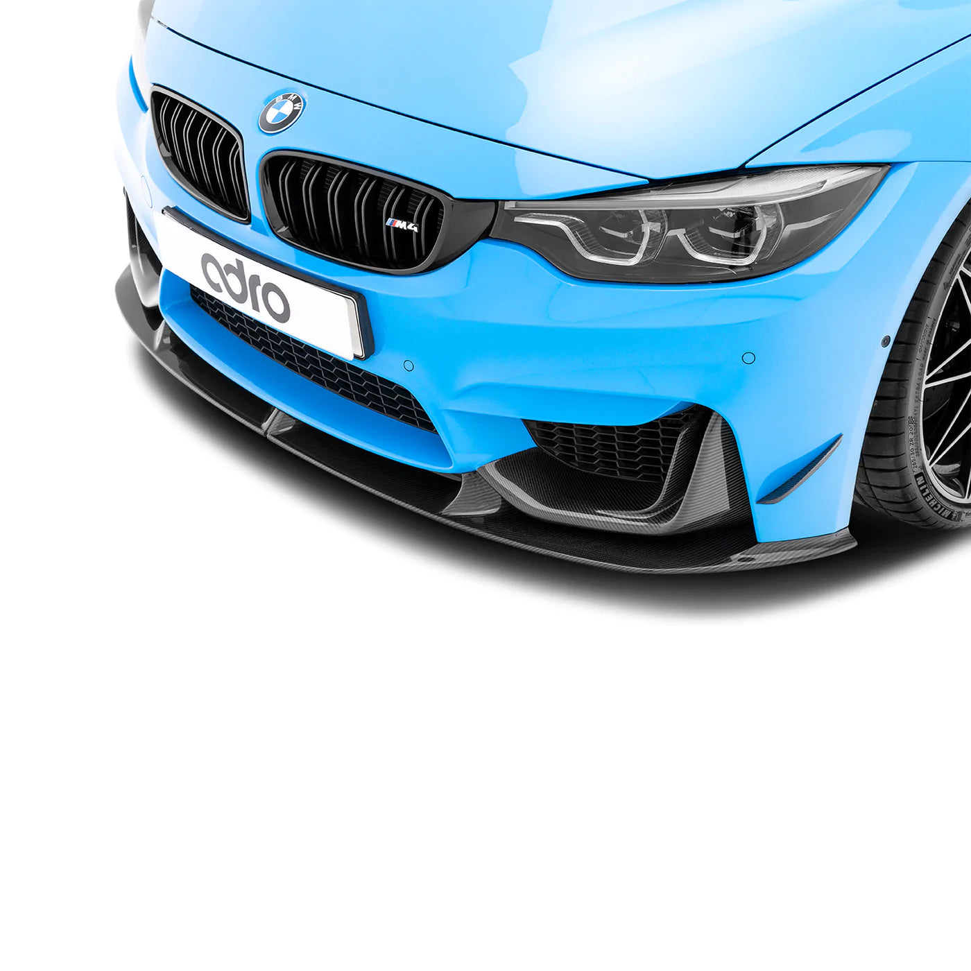 ADRO M3 F80 & M4 F82 CARBON FIBER FRONT BUMPER CANARD