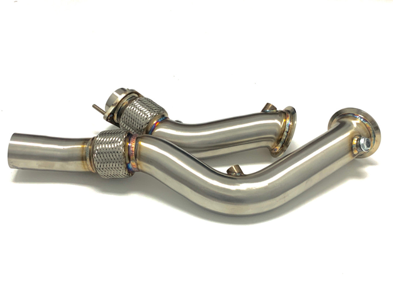 FP AUTO  BMW S55 DOWNPIPES M2C M3 M4 W/ FLEX SECTION