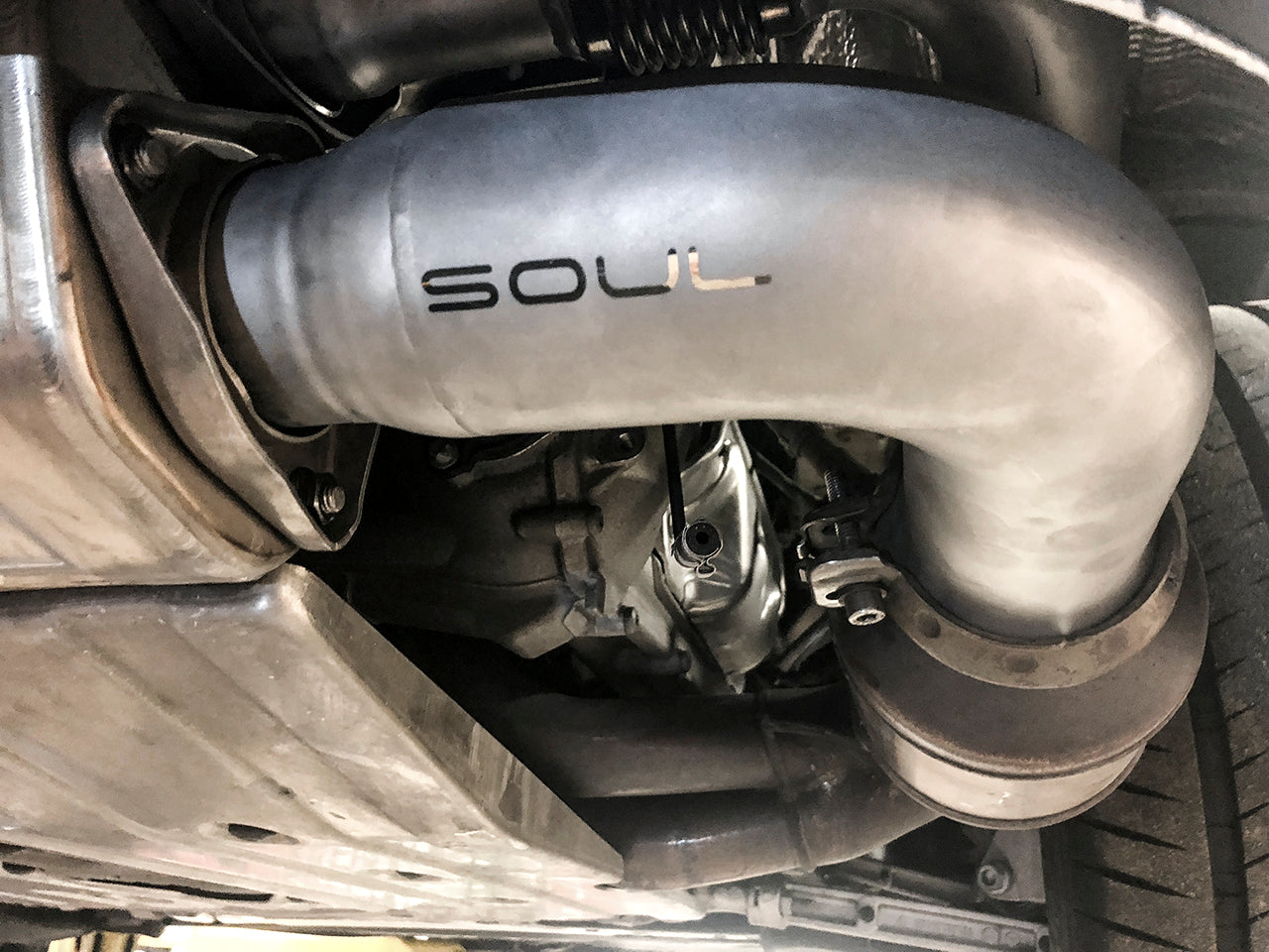 Porsche 991 GT3 / GT3 RS / 911R SOUL Side Muffler Bypass Pipes