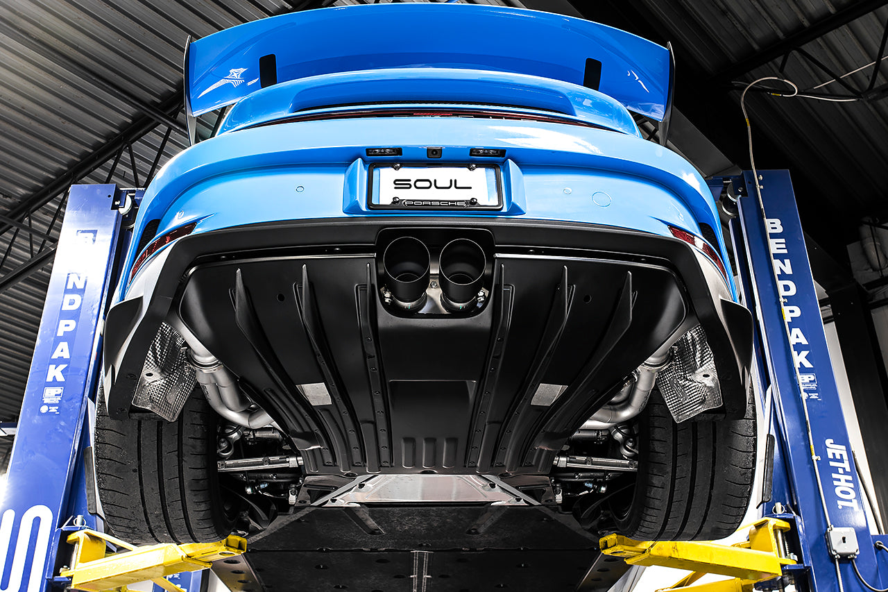 Porsche 992 GT3 SOUL Valved Exhaust Packages