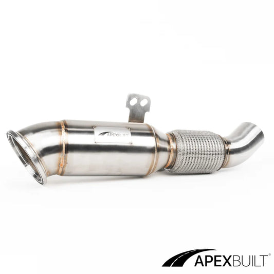 APEXBUILT® BMW G-CHASSIS B58 HIGH-FLOW CATTED DOWNPIPE (2018+)