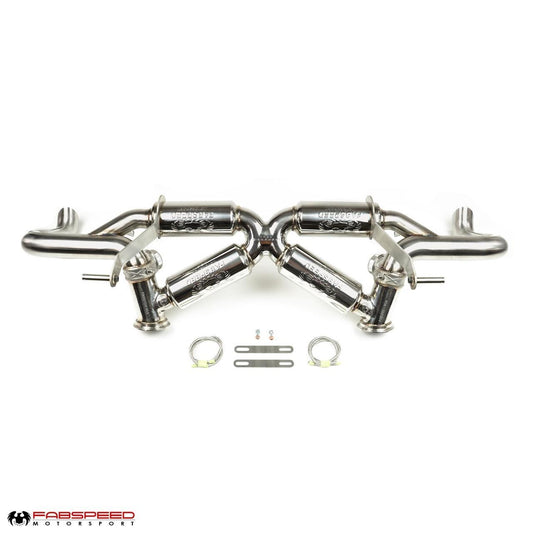 Fabspeed Audi R8 V10 Valvetronic Supersport X-Pipe Exhaust System (2019+)