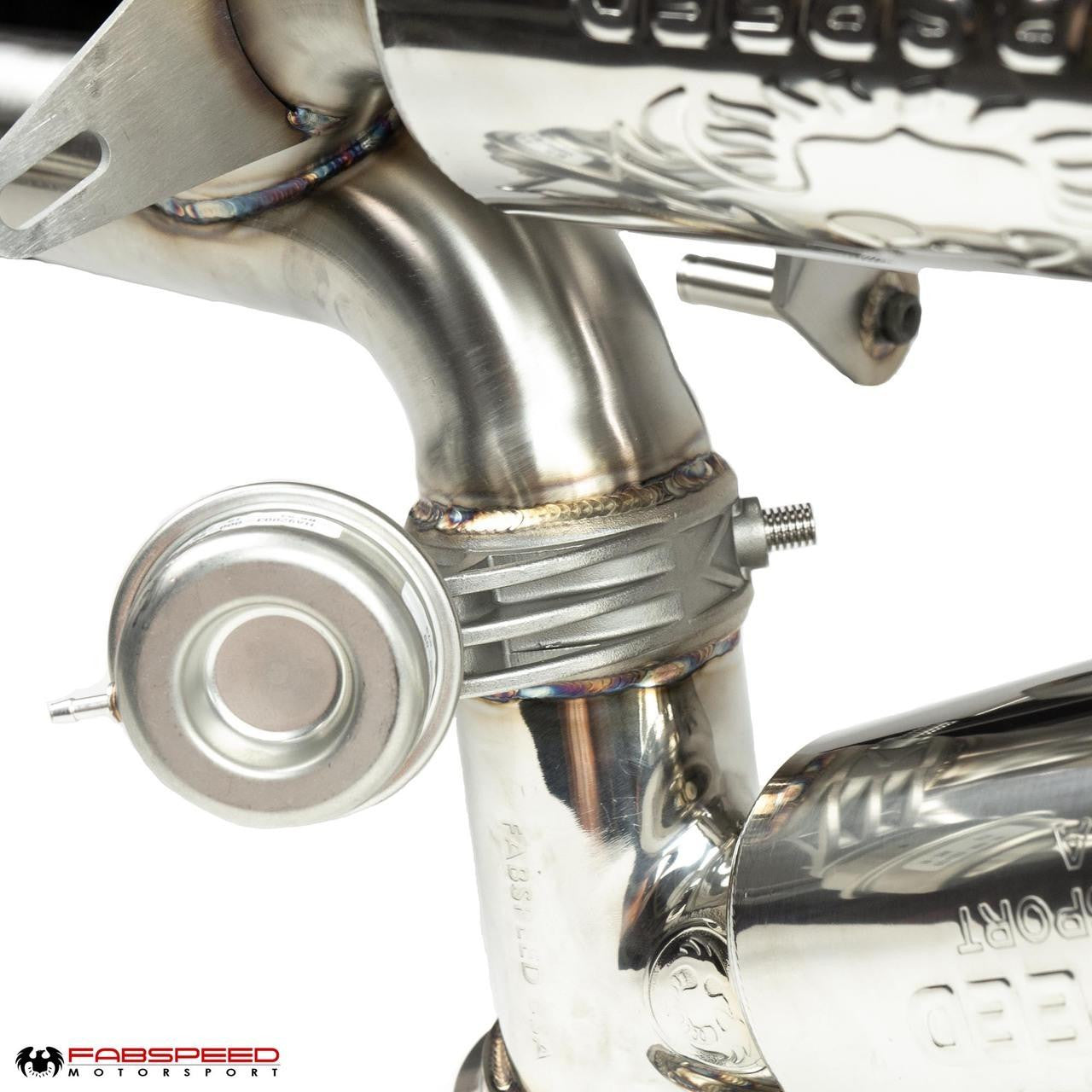 Fabspeed Audi R8 V10 Valvetronic Supersport X-Pipe Exhaust System (2019+)
