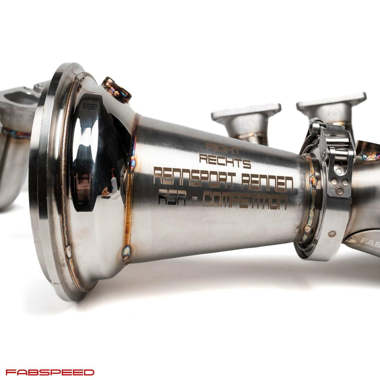 Fabspeed Porsche 992 GT3 RENNKRAFT™ Modular Street and Racing Headers with HJS Catalytic Converters (2022+)