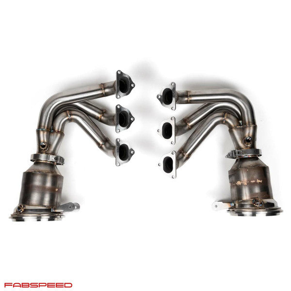 Fabspeed Porsche 992 GT3 RENNKRAFT™ Modular Street and Racing Headers with HJS Catalytic Converters (2022+)